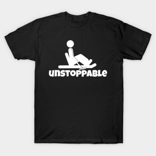 Unstoppable - Sit Ski T-Shirt